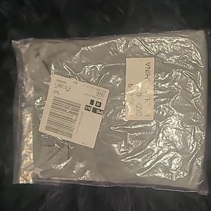 Solid Gray fleece winter scarf new